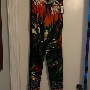 Tropical Print Flow pants